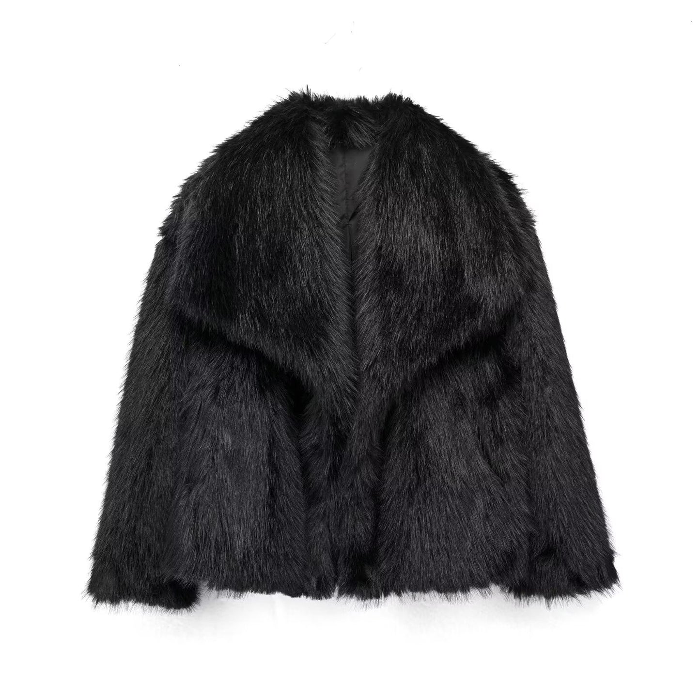 Manteau Vittoria en Fausse Fourrure – Élégance et Chaleur Assurée