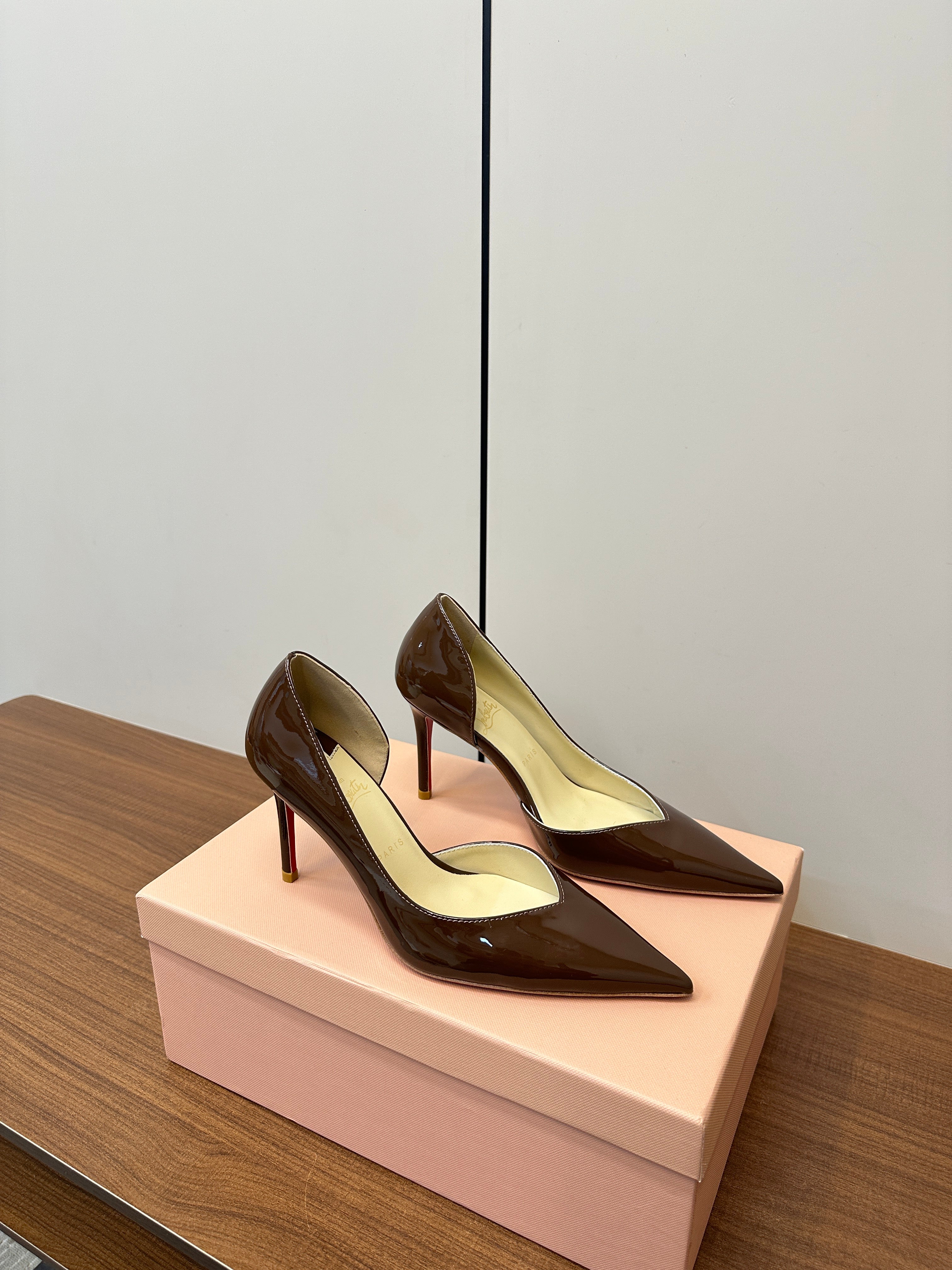 CL Pump High Heels 85mm Patent Leather 228988